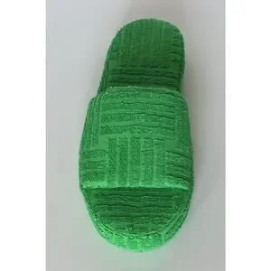 NIB $600 Bottega Veneta Intrecciato Resort Sponge Slipper Green 11 US 660245 NIB $600 Bottega Veneta Intrecciato Resort Sponge Slipper  main image 4
